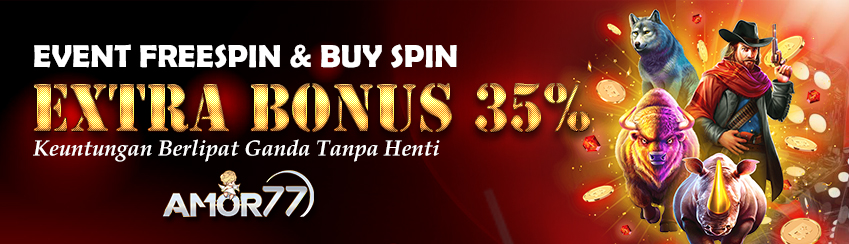 BONUS FREESPIN MURNI & BUYSPIN 35%